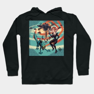 Fugitives from Planet C.A.T.!!! Hoodie